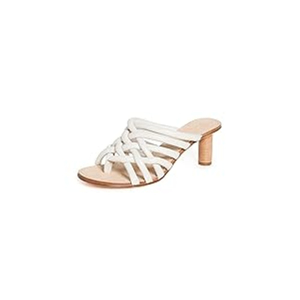 NWT Rag & Bone Infinity Heeled Mule - Antique White 37.5/7.5